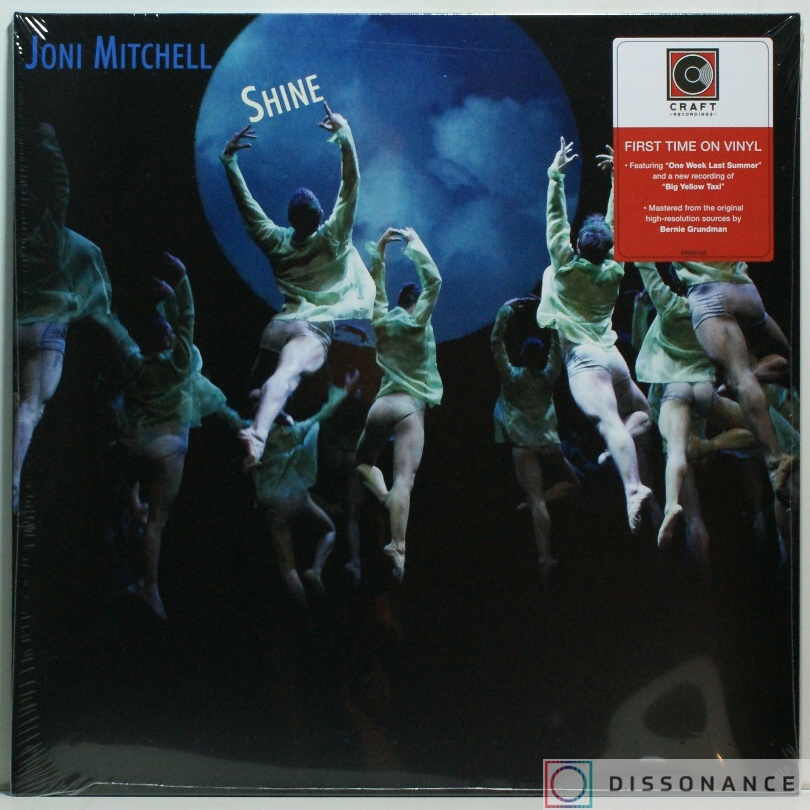 Виниловая пластинка Joni Mitchell - Shine (2020) - фото обложки
