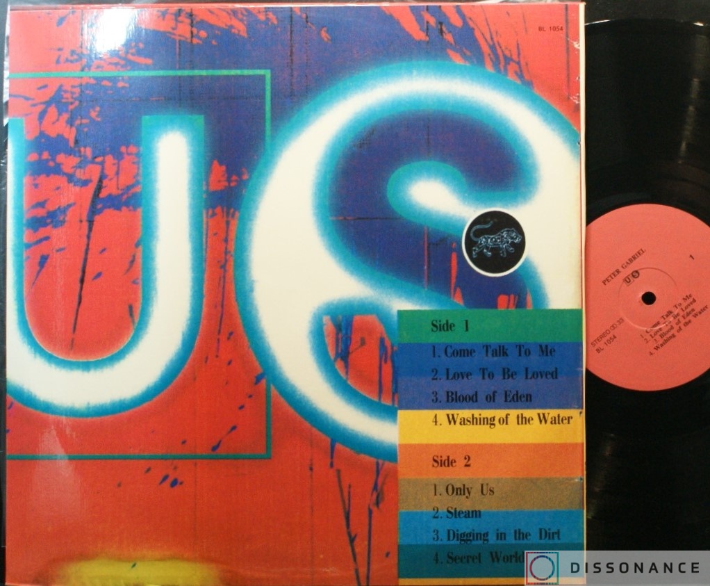 Виниловая пластинка Peter Gabriel - Us (1992) - фото 1