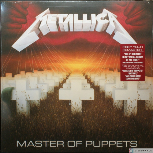 Виниловая пластинка Metallica - Master Of Puppets (1986)