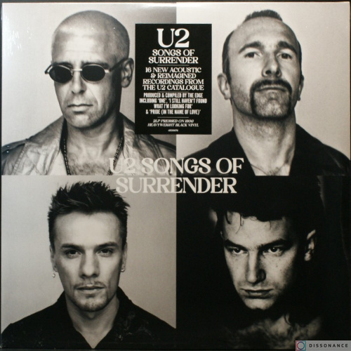 Виниловая пластинка U2 - Songs Of Surrender (2023)