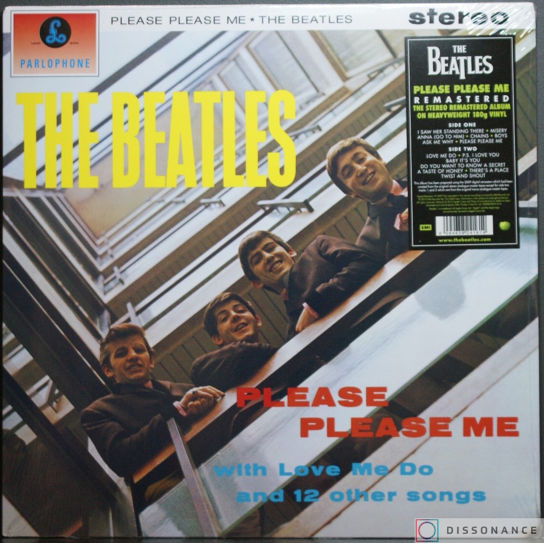 Виниловая пластинка Beatles - Please Please Me (1963) - фото обложки