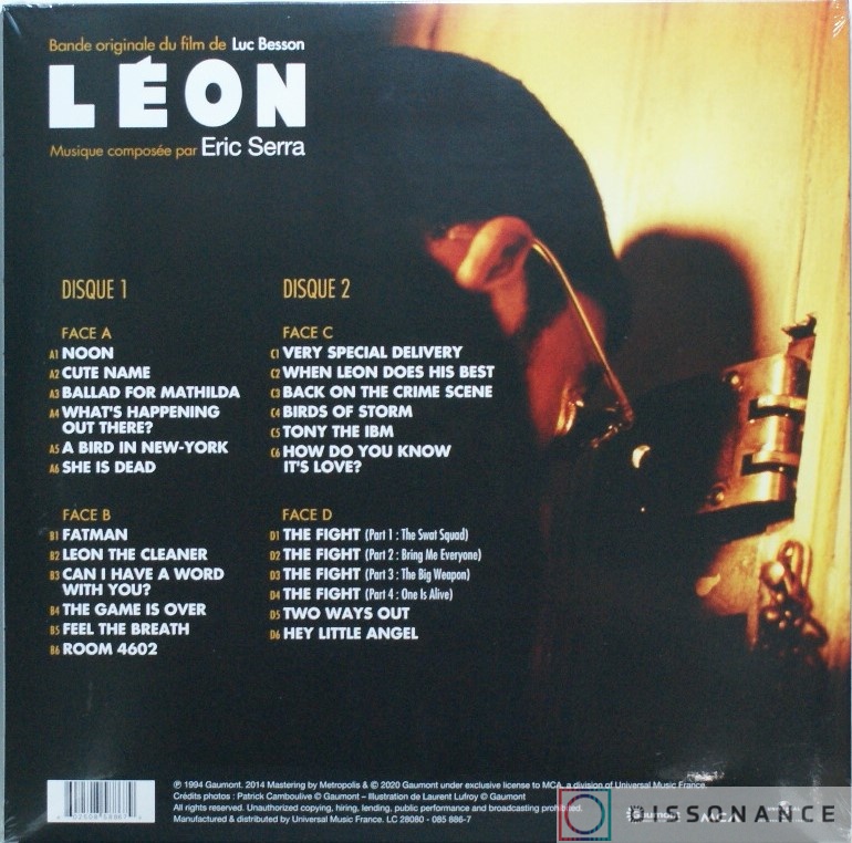 Виниловая пластинка Ost (Soundtrack) - Leon (1994) - фото 1