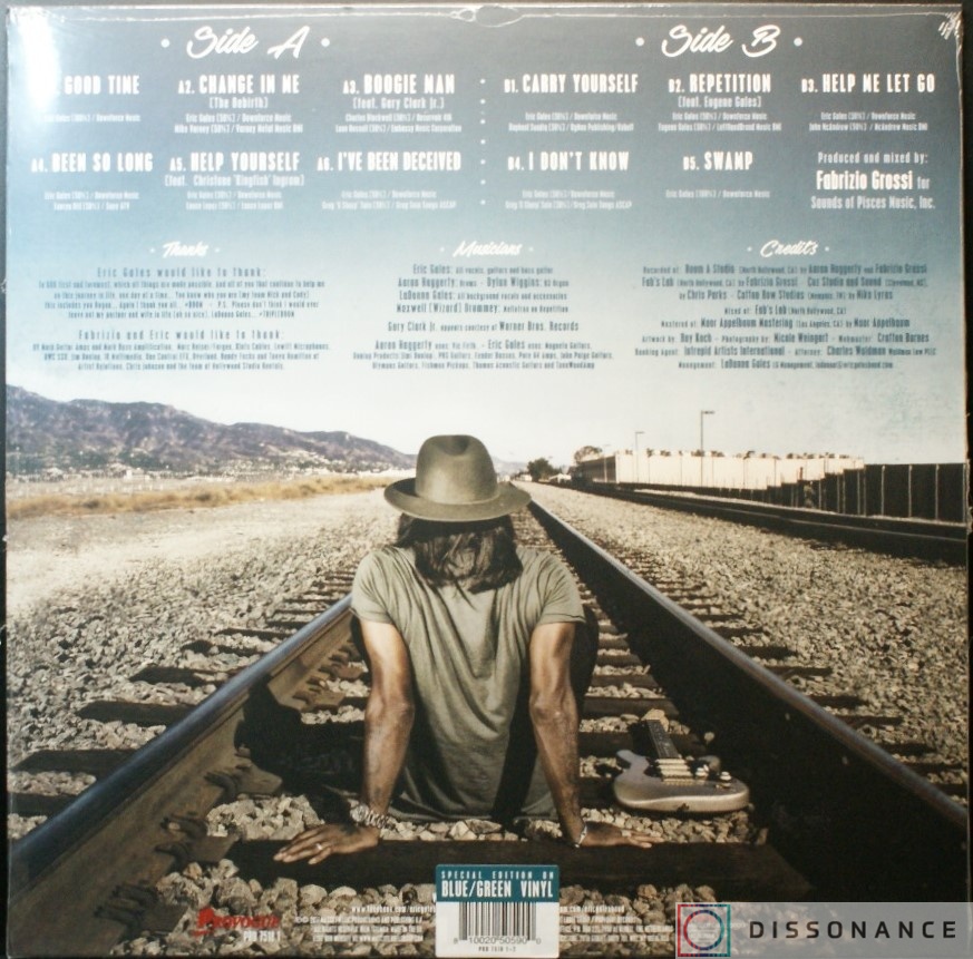 Виниловая пластинка Eric Gales - Middle Of The Road (2017) - фото 1