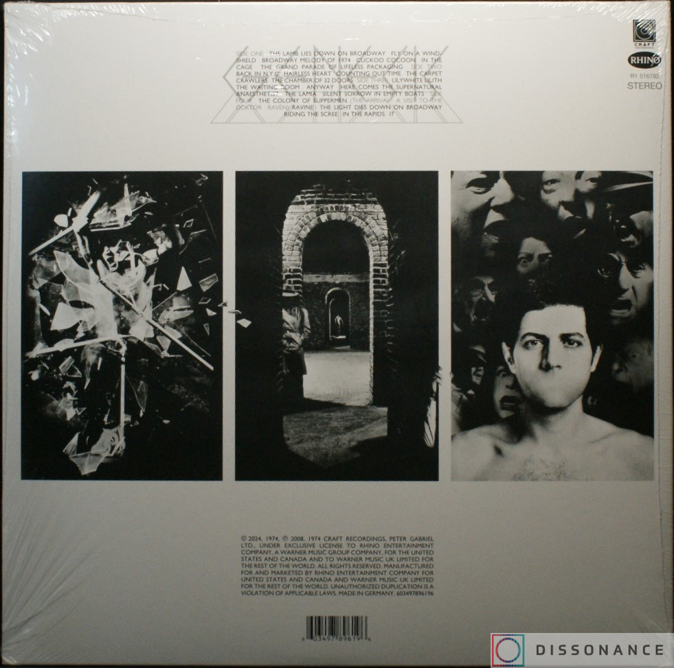 Виниловая пластинка Genesis - Lamb Lies Down On Broadway (1974) - фото 1