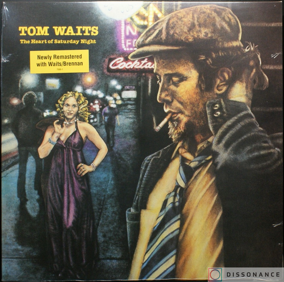 Виниловая пластинка Tom Waits - Heart Of A Saturday Night (1974) - фото обложки