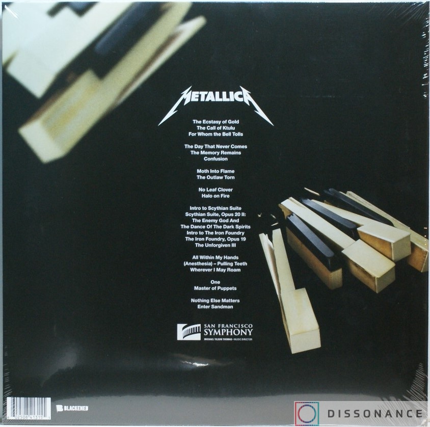 Виниловая пластинка Metallica - S And M 2 (2020) - фото 1