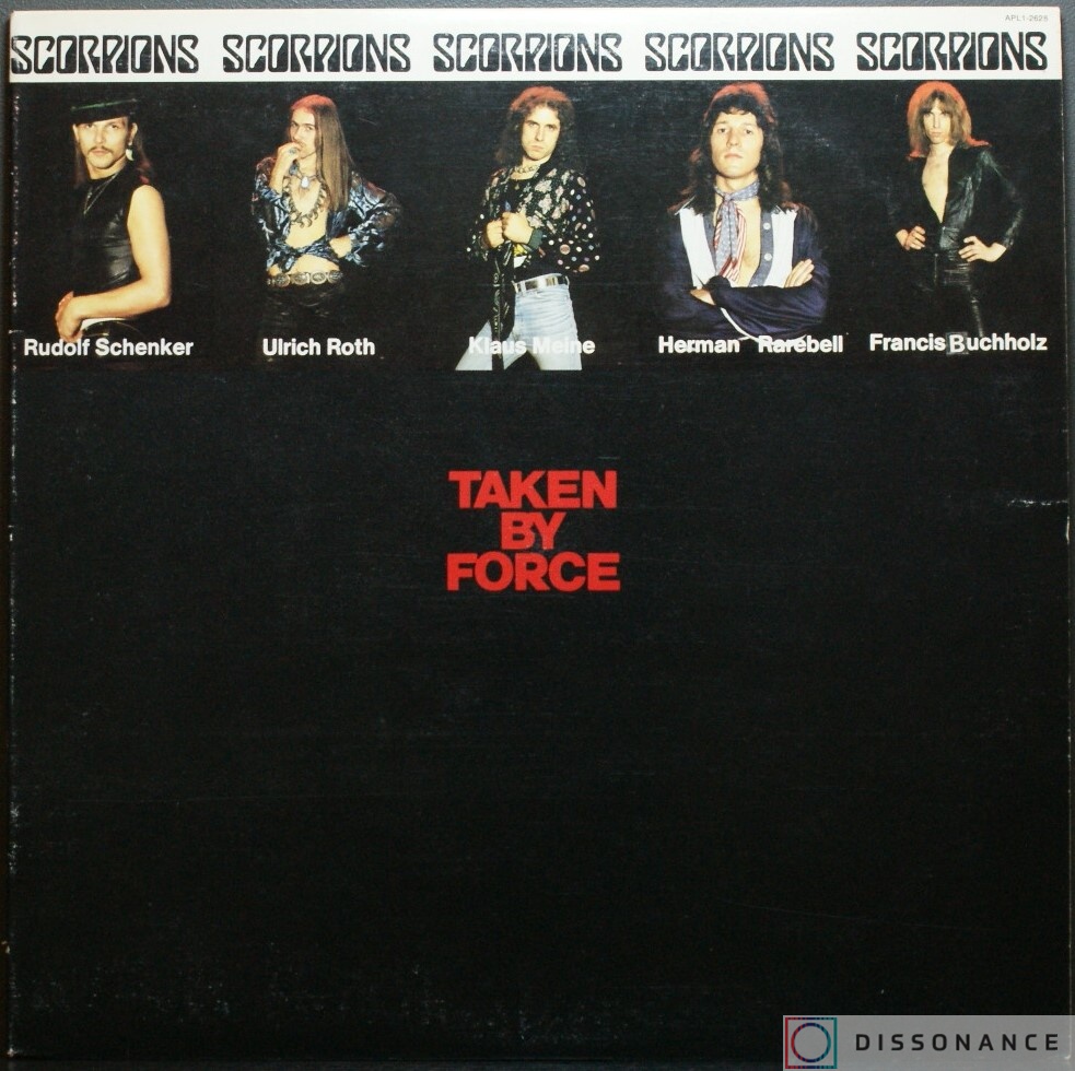 Виниловая пластинка Scorpions - Taken By Force (1977) - фото обложки