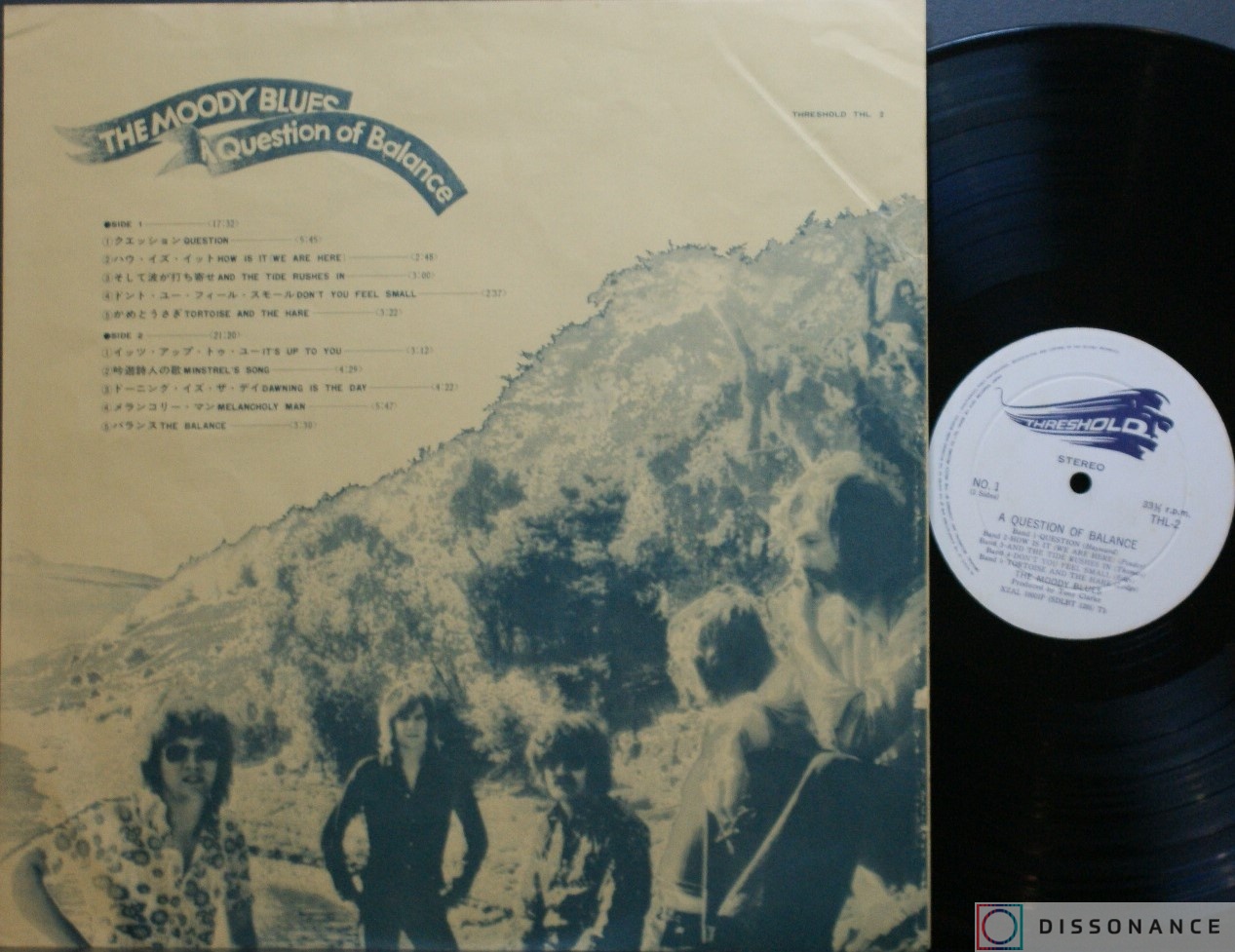 Виниловая пластинка Moody Blues - Question Of Balance (1970) - фото 2
