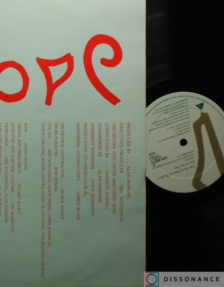 Виниловая пластинка Alan Parsons Project - Eye In The Sky (1982) - фото 2