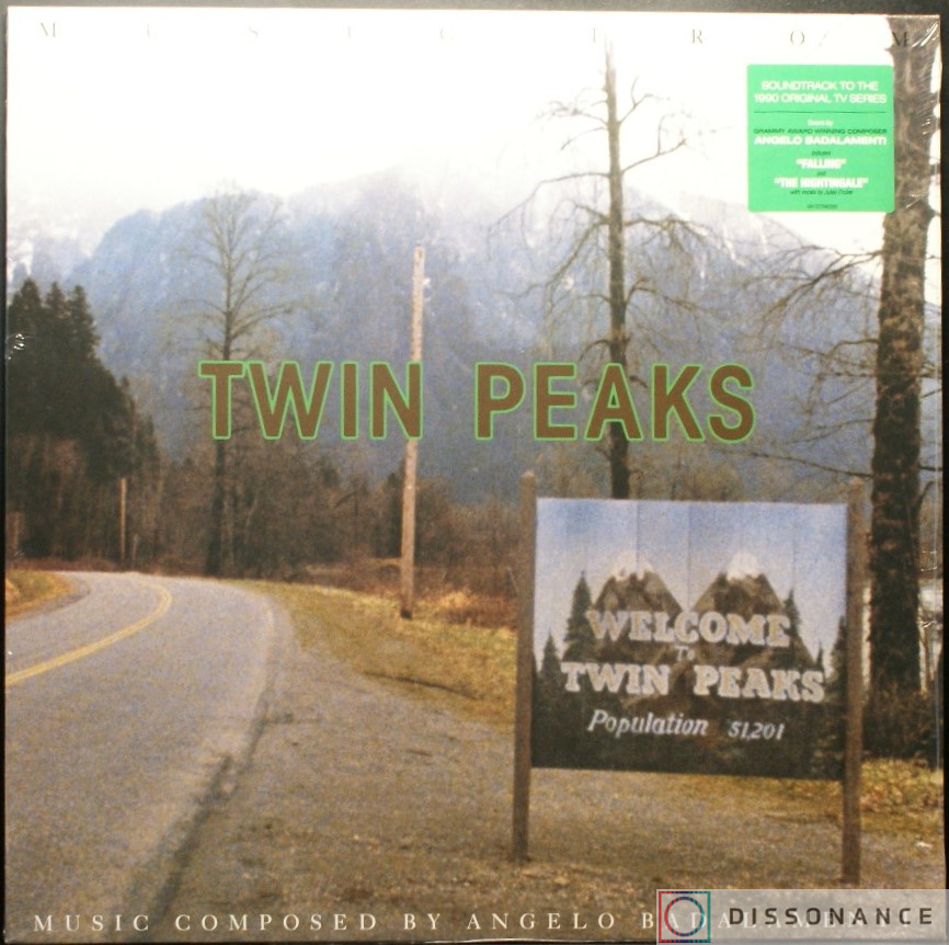 Виниловая пластинка Ost (Soundtrack) - Twin Peaks (1990) - фото обложки