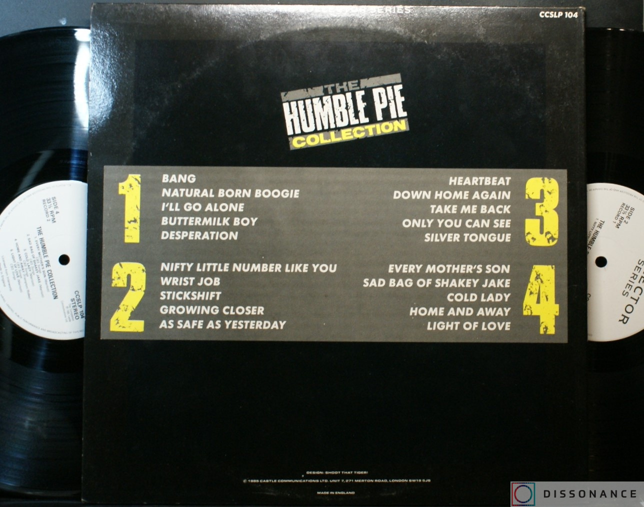 Виниловая пластинка Humble Pie - Humble Pie Collection (1985) - фото 2
