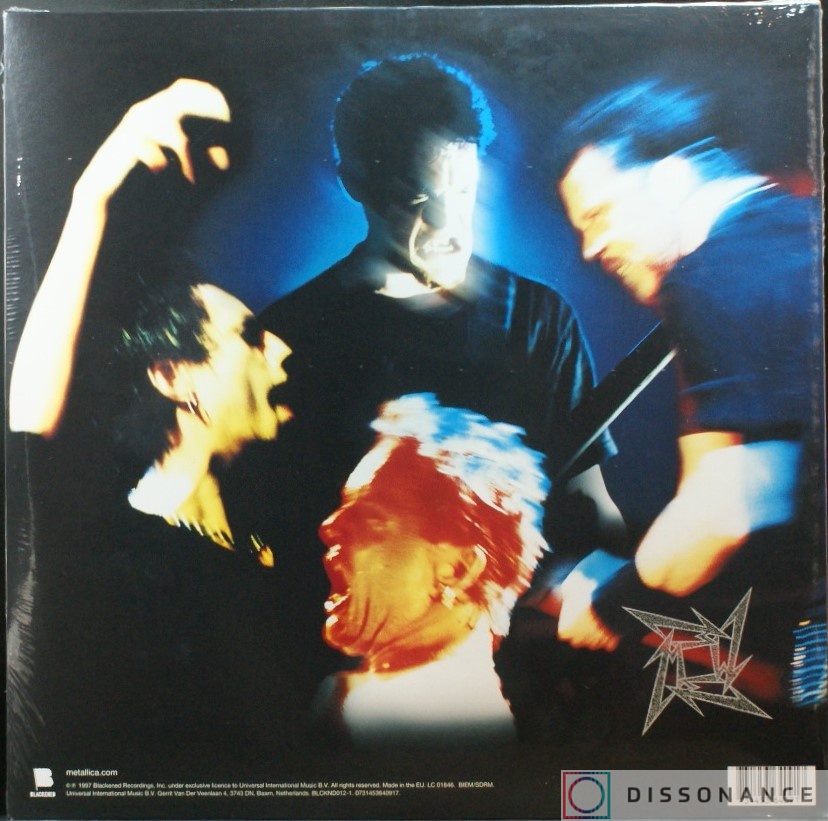 Виниловая пластинка Metallica - Reload (1997) - фото 1