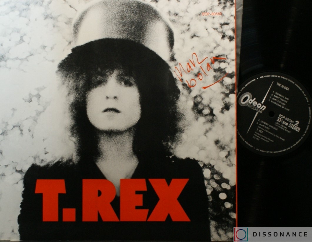 Виниловая пластинка T Rex - Slider (1972) - фото 3