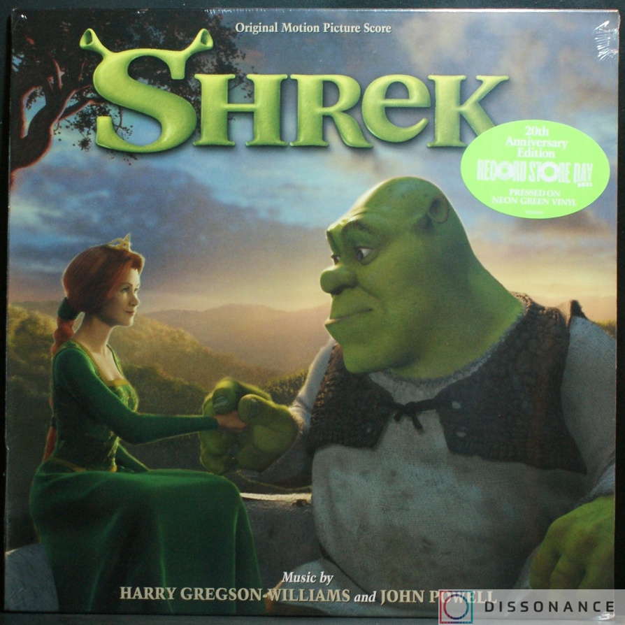 Виниловая пластинка Harry Gregson-Williams - Shrek (2001) - фото обложки