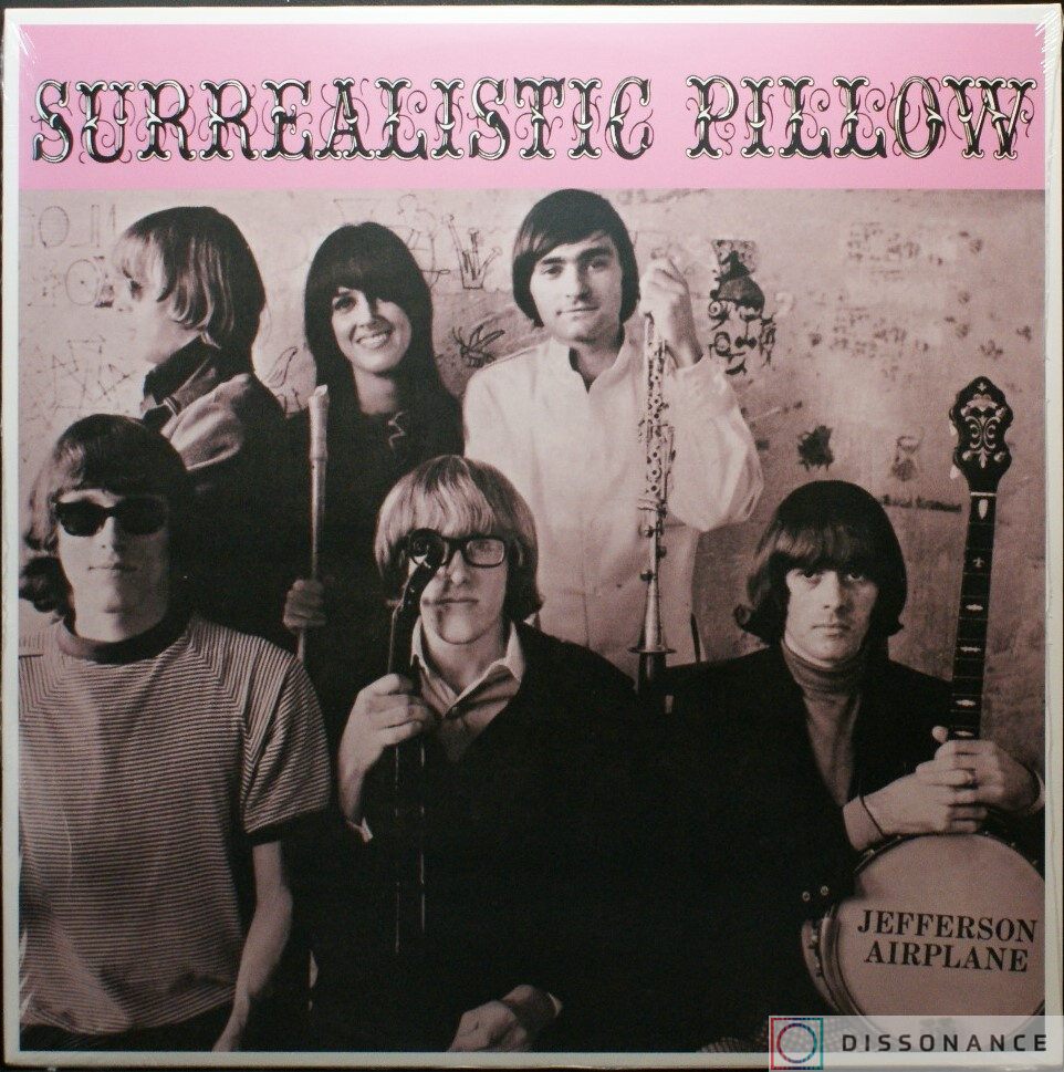 Виниловая пластинка Jefferson Airplane - Surrealistic Pillow (1967) - фото обложки