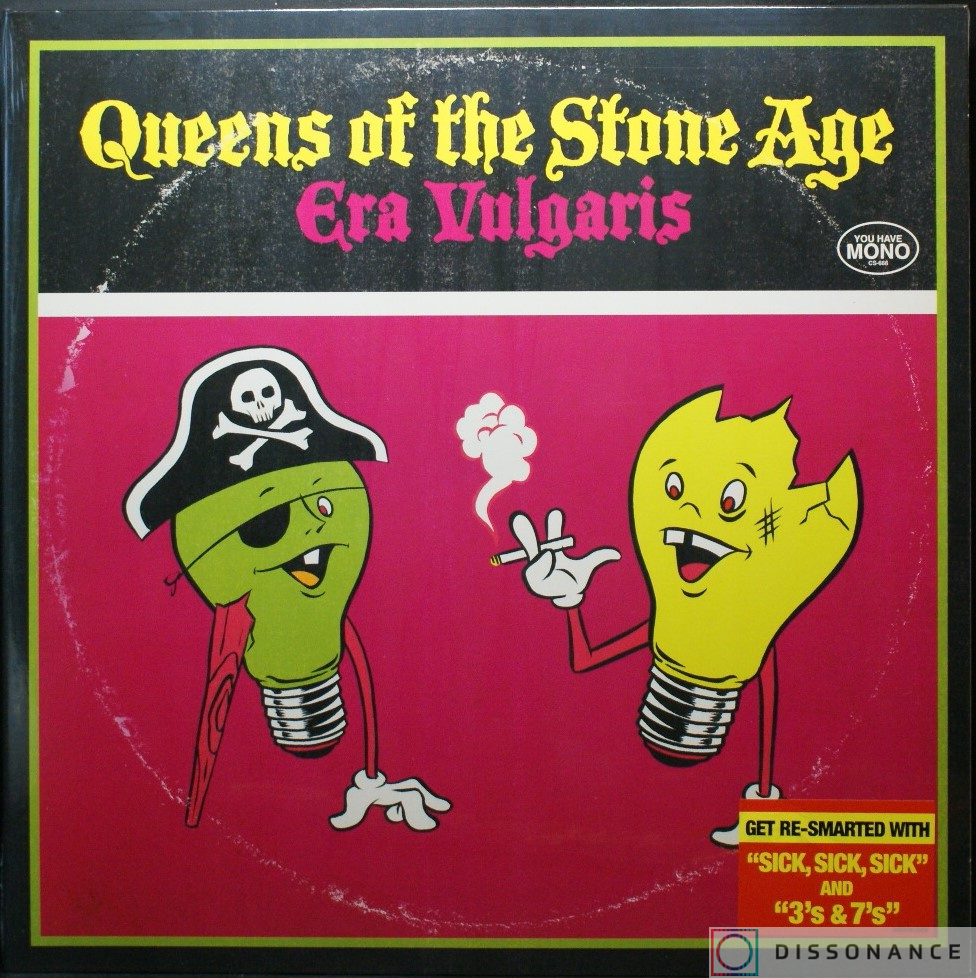 Виниловая пластинка Queens Of The Stone Age - Era Vulgaris (2007) - фото обложки
