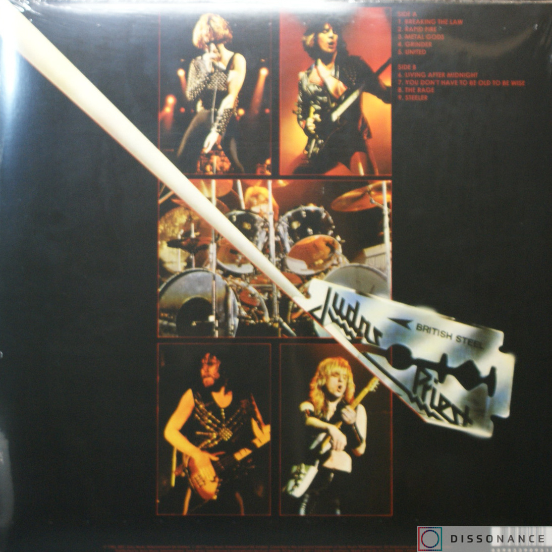 Виниловая пластинка Judas Priest - British Steel (1980) - фото 1