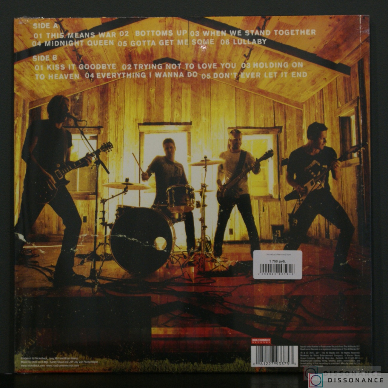 Виниловая пластинка Nickelback - Here And Now (2011) - фото 1