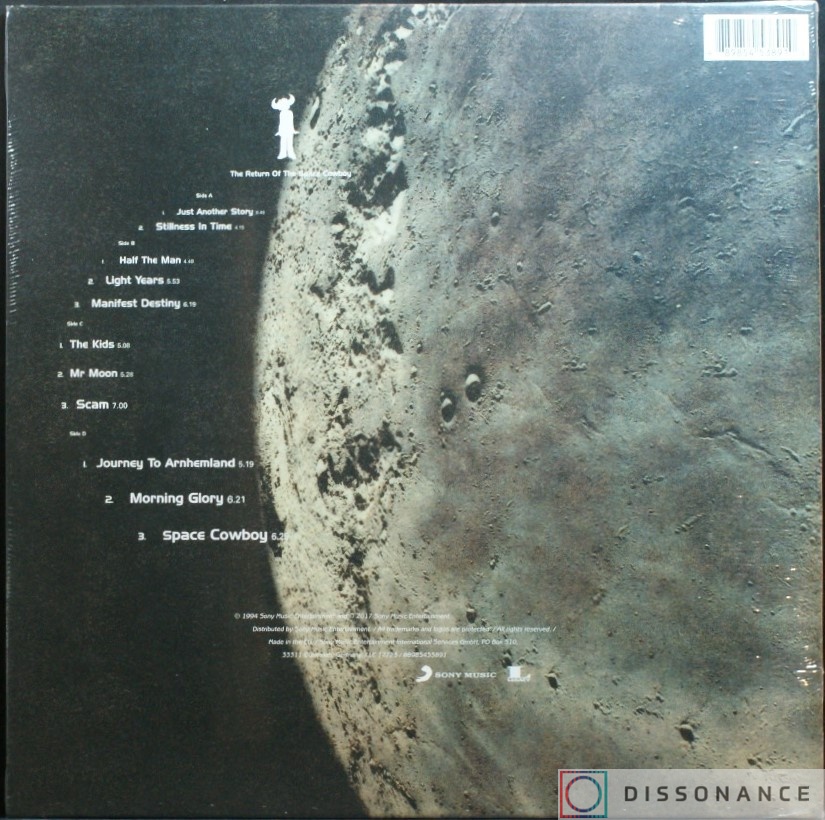 Виниловая пластинка Jamiroquai - Return Of  The Space Cowboy (1994) - фото 1
