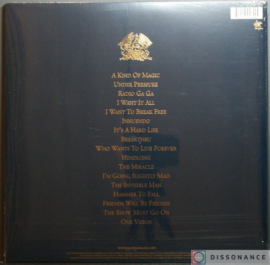 Виниловая пластинка Queen - Greatest Hits Of Queen 2 (2011) - фото 1