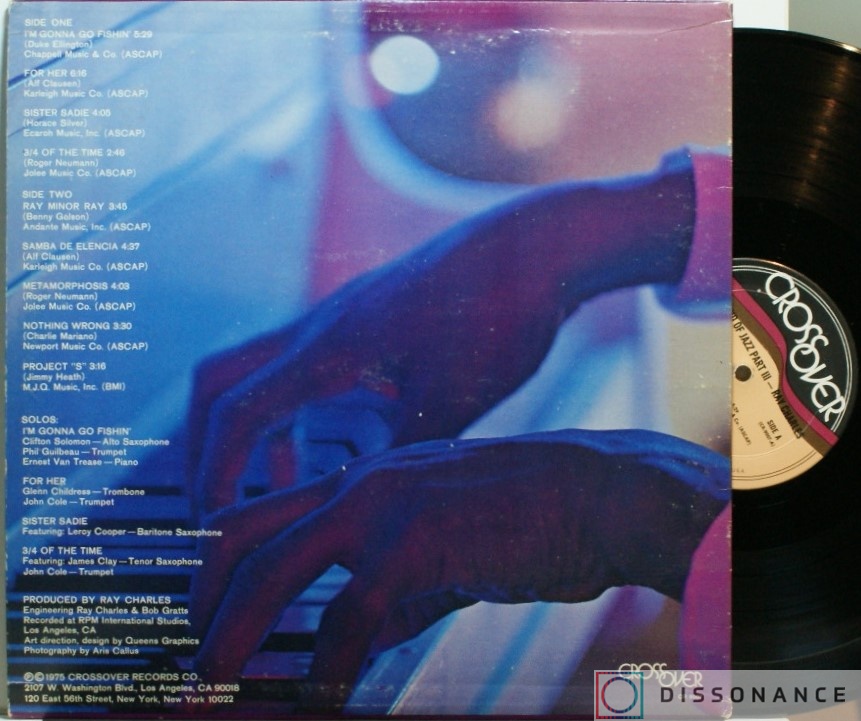 Виниловая пластинка Ray Charles - My Kind Of Jazz (1975) - фото 1