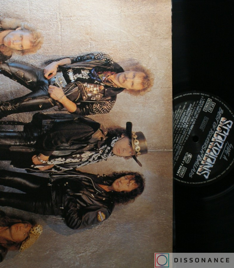 Виниловая пластинка Scorpions - Best Of Rockers And Ballads (1989) - фото 2