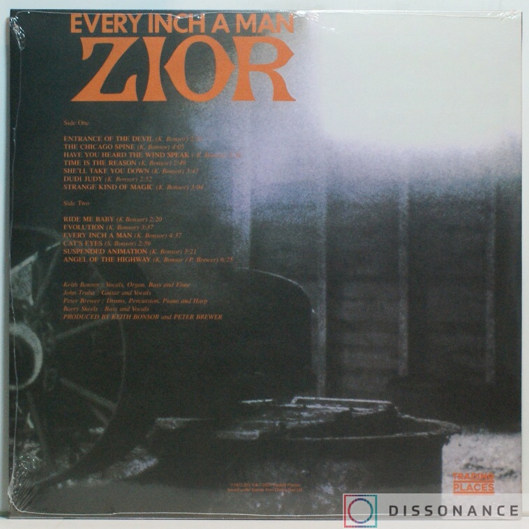 Виниловая пластинка Zior - Every Inch A Man (1973) - фото 1