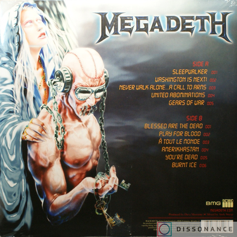 Виниловая пластинка Megadeth - United Abominations (2007) - фото 1