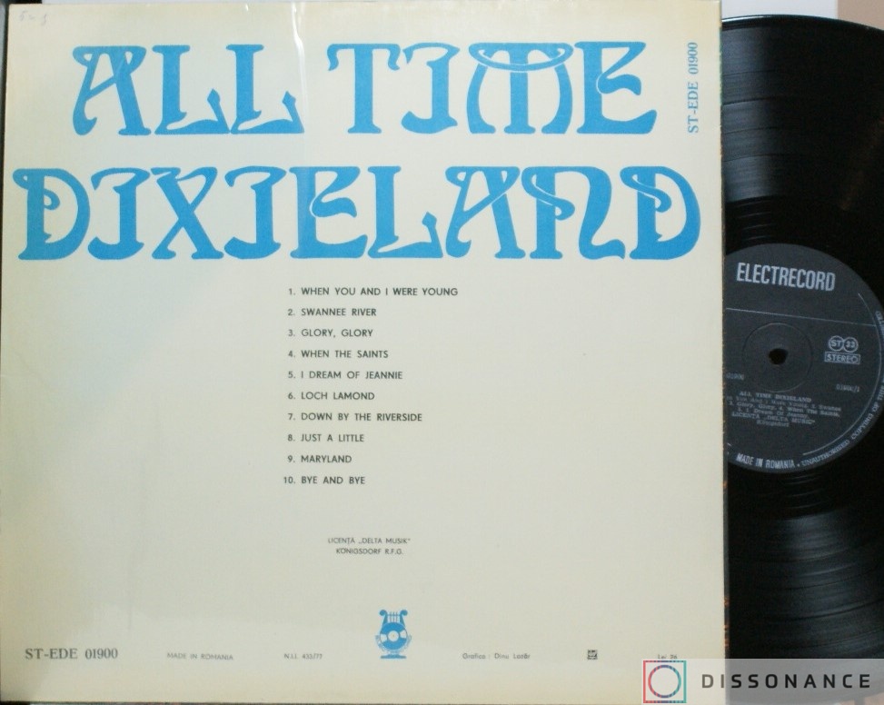 Виниловая пластинка V/A - All Time Dixieland (1979) - фото 1
