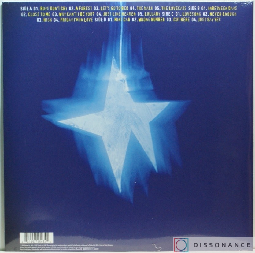 Виниловая пластинка Cure - Cure Greatest Hits (2001) - фото 1