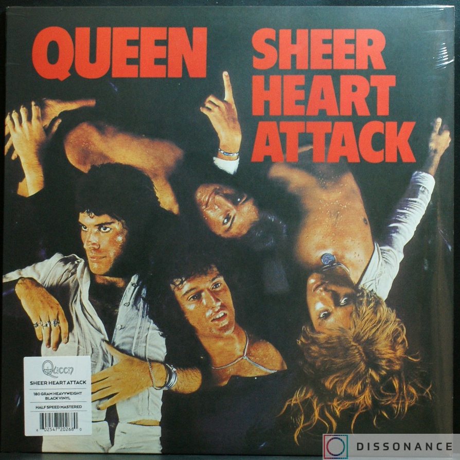 Виниловая пластинка Queen - Sheer Heart Attack (1974) - фото обложки