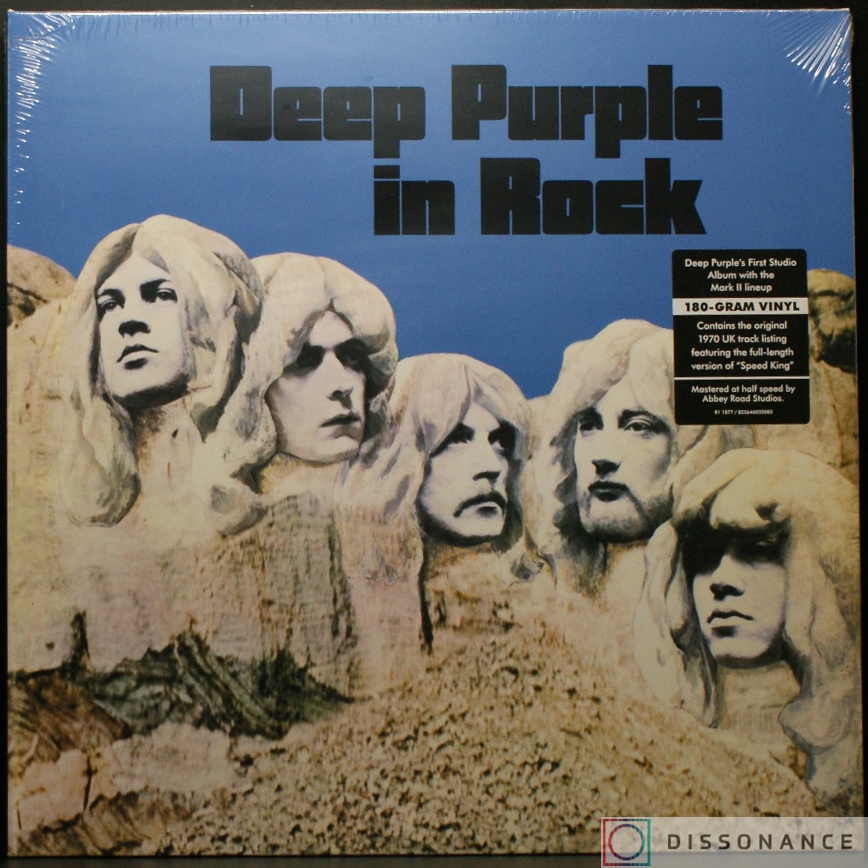 Виниловая пластинка Deep Purple - In Rock (1970) - фото обложки