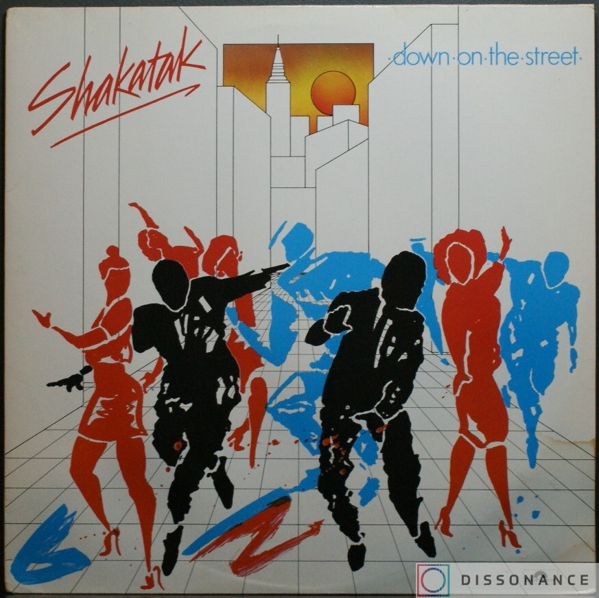 Виниловая пластинка Shakatak - Down On The Street (1984) - фото обложки
