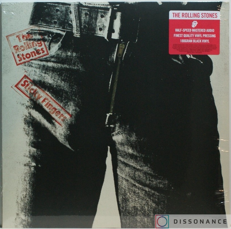 Виниловая пластинка Rolling Stones - Sticky Fingers (1971) - фото обложки