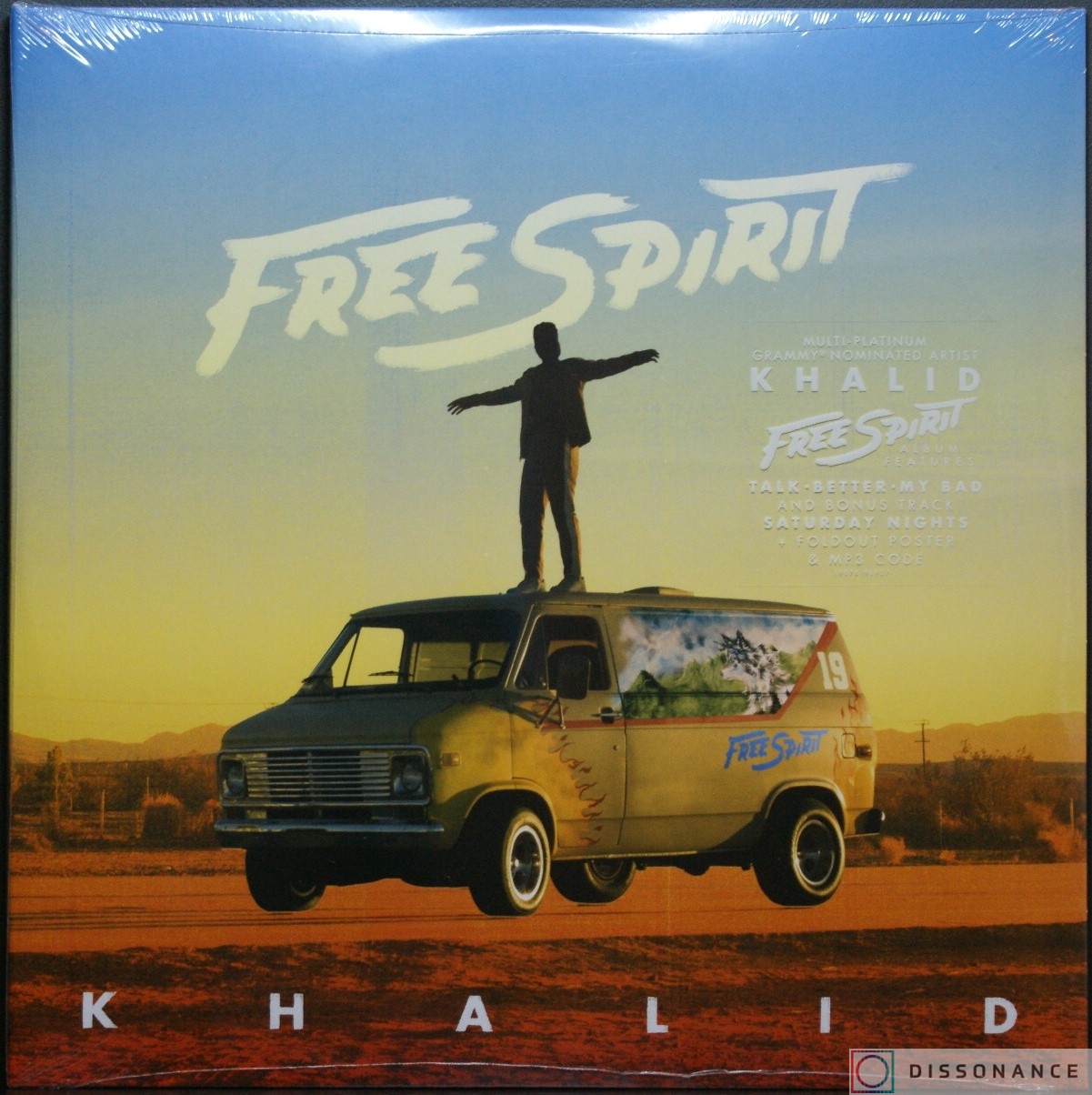 Виниловая пластинка Khalid - Free Spirit (2019) - фото обложки