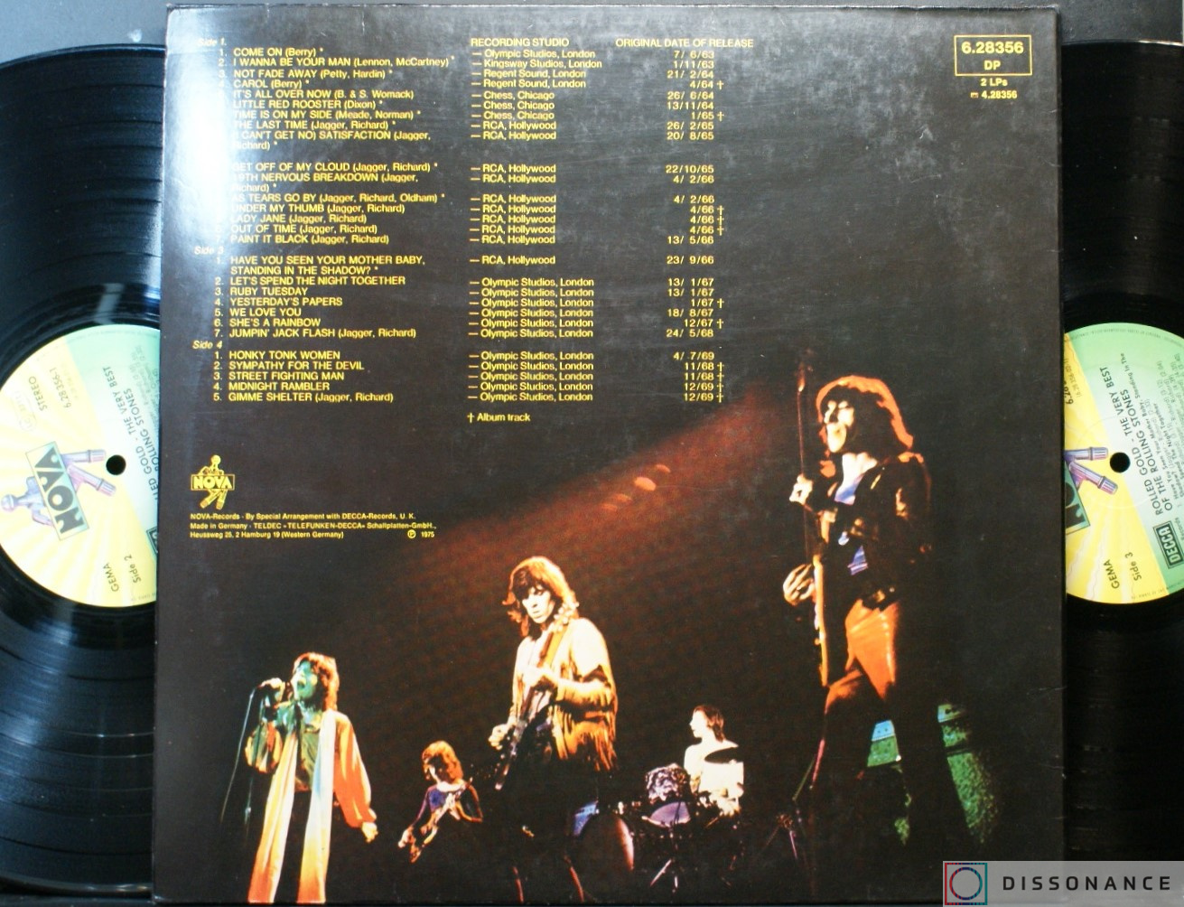 Виниловая пластинка Rolling Stones - Rolled Gold (1975) - фото 2
