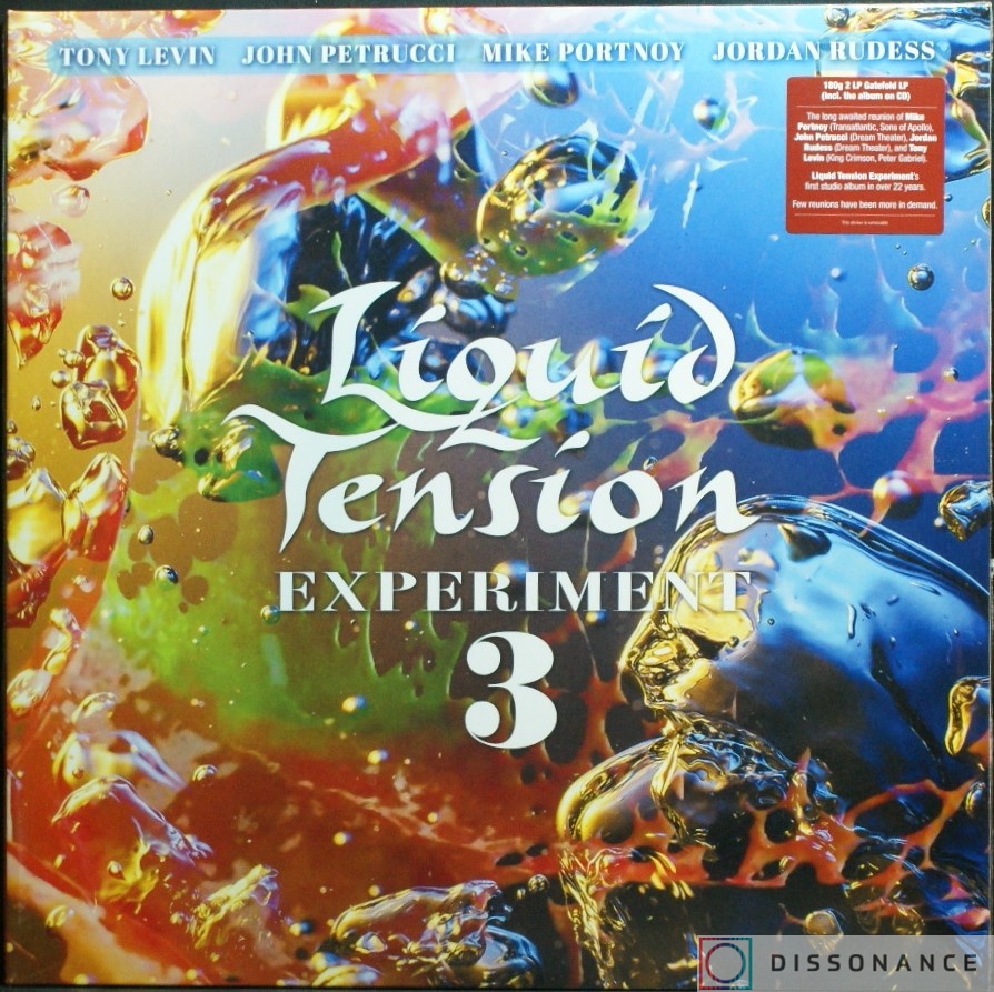 Виниловая пластинка Liquid Tension Experiment - Liquid Tension Experiment 3 (2021) - фото обложки