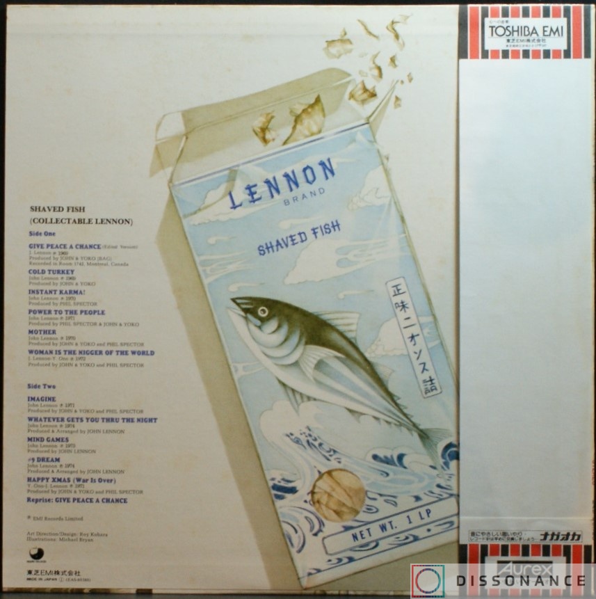 Виниловая пластинка John Lennon - Shaved Fish (1975) - фото 1