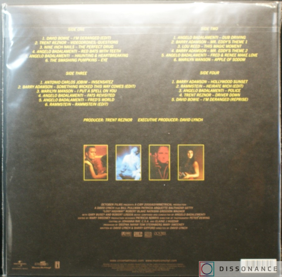 Виниловая пластинка Ost (Soundtrack) - Lost Highway (1996) - фото 1