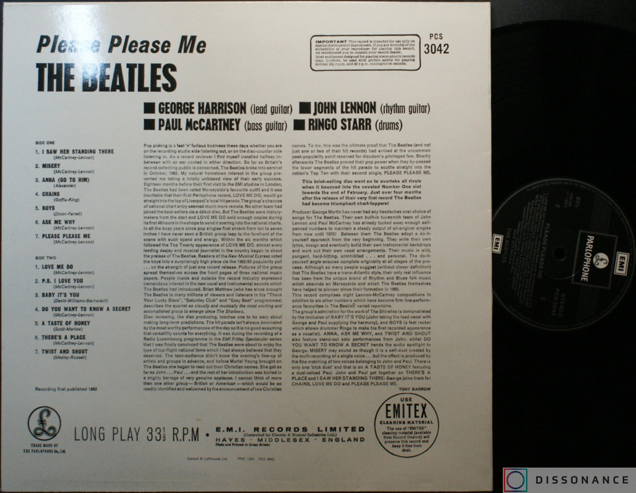 Виниловая пластинка Beatles - Beatles Collection (1978) - фото 3