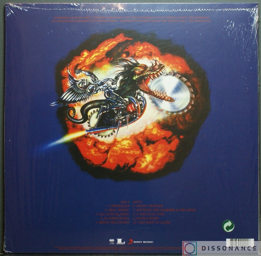 Виниловая пластинка Judas Priest - Painkiller (1990) - фото 1