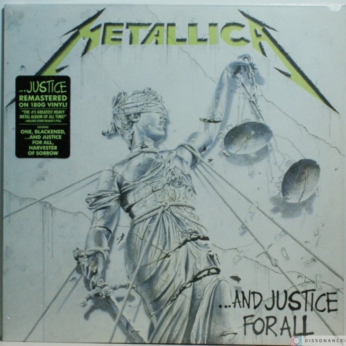Виниловая пластинка Metallica - And Justice For All (1988)