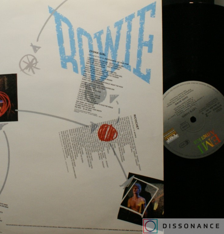 Виниловая пластинка David Bowie - Lets Dance (1983) - фото 2