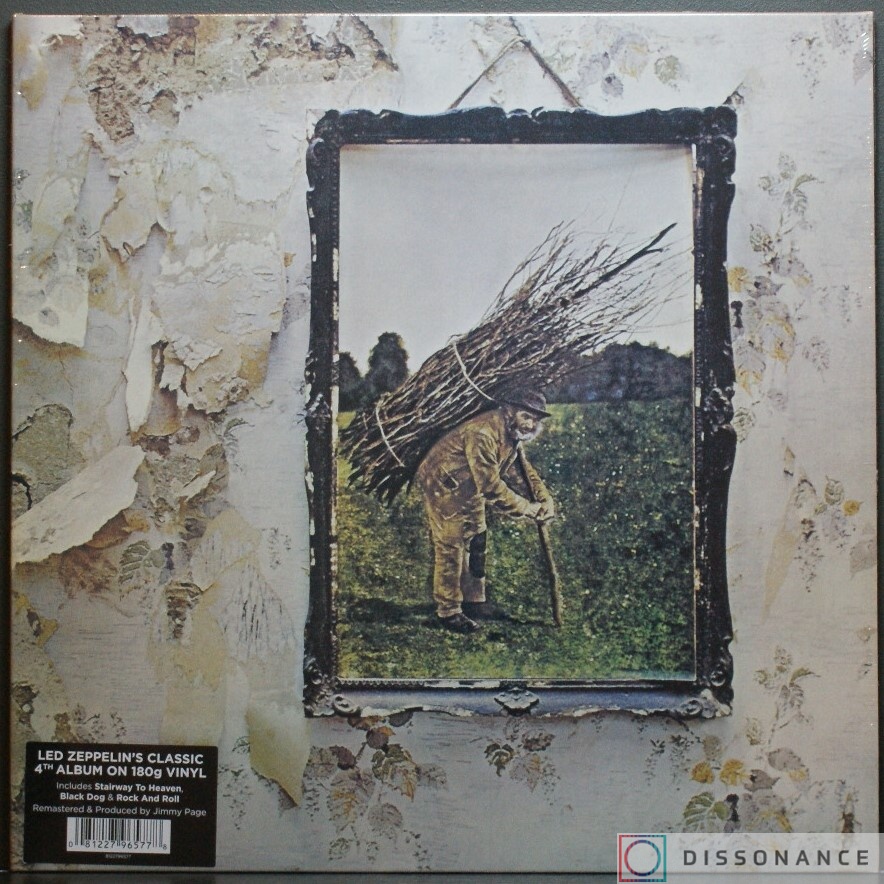 Виниловая пластинка Led Zeppelin - Led Zeppelin 4 (1971) - фото обложки