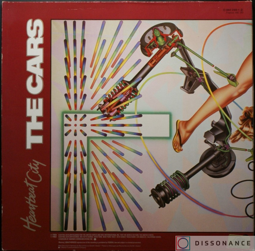 Виниловая пластинка Cars - Heartbeat City (1984) - фото 2