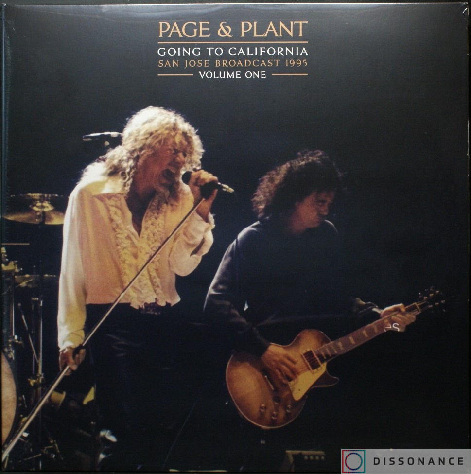 Виниловая пластинка Jimmy Page And Robert Plant - San Jose Broadcast 1995 Vol 1 (1995) - фото обложки