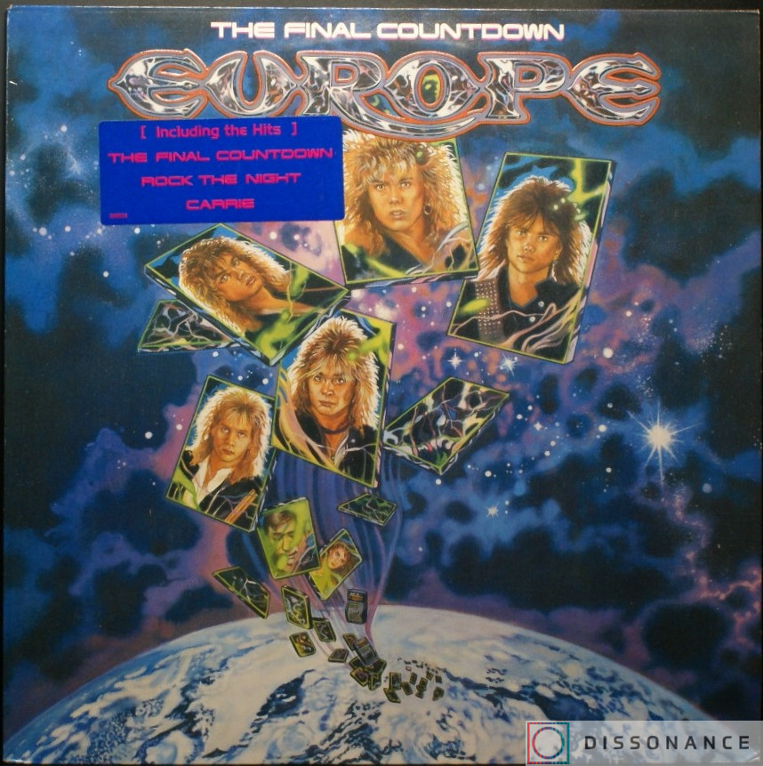 Виниловая пластинка Europe - Final Countdown (1986) - фото обложки