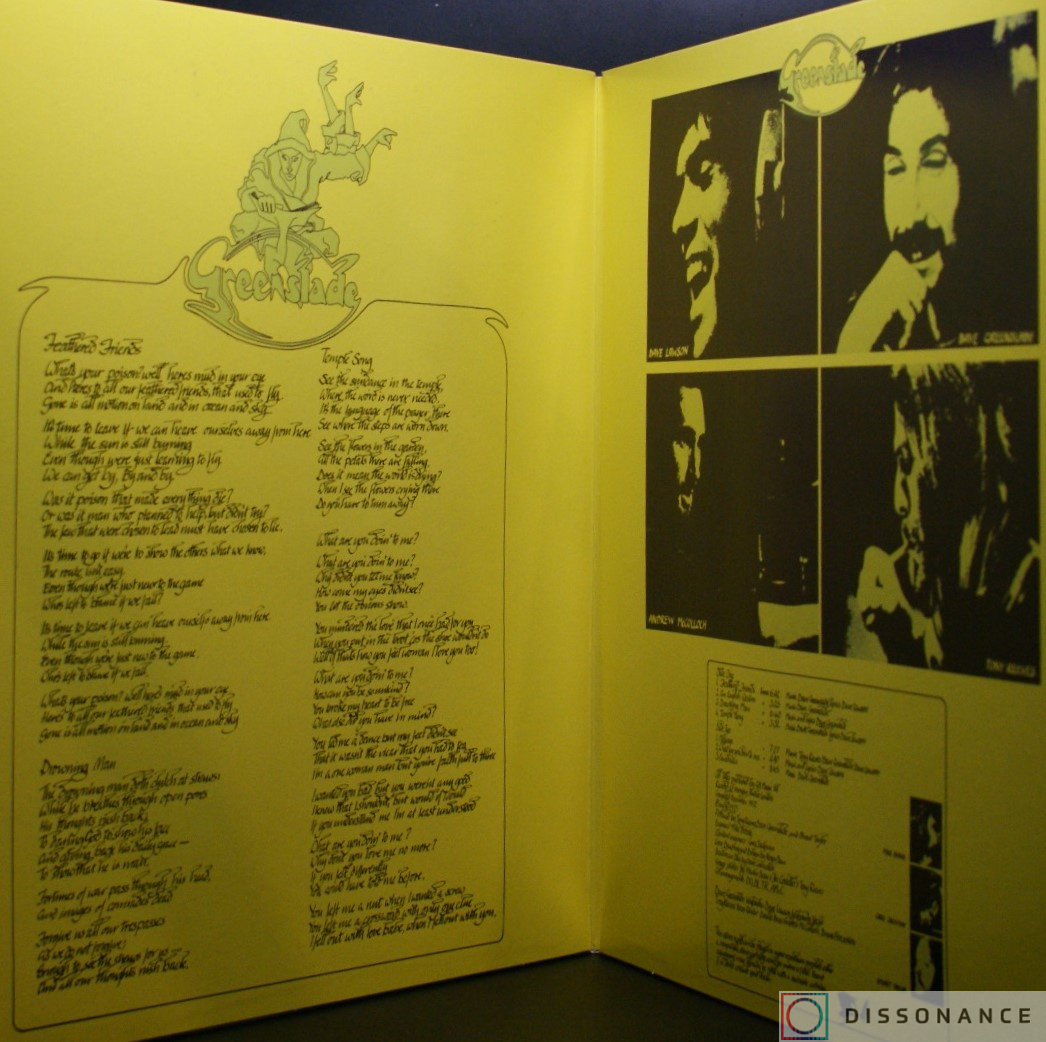 Виниловая пластинка Greenslade - Greenslade (1973) - фото 1