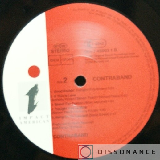 Виниловая пластинка Contraband - Contraband (1991) - фото 2
