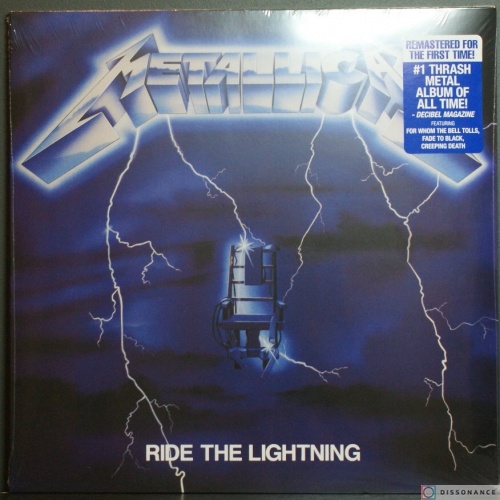 Виниловая пластинка Metallica - Ride The Lightning (1986)